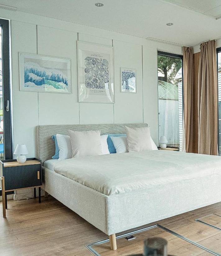 Boot für 6 Personen, mit Terrasse und Ausblick in Hamburg - 2