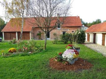 Gîte pour 10 personnes, avec jardin à Marcilly-en-Gault