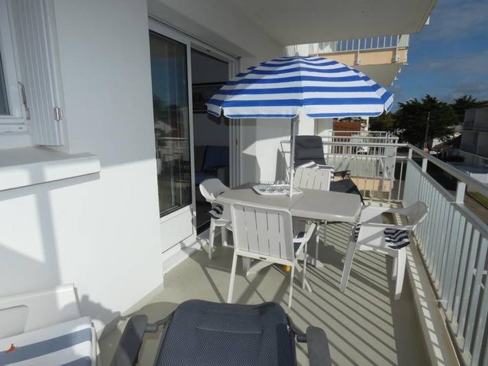 Appartement de vacances pour 4 personnes, avec balcon, animaux acceptés