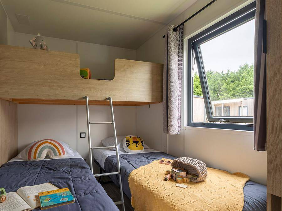Camping maeva Club Les Alizés - Mobile home 6 persons - Presta+ 30m² (30m²) in Lannion, Ceinture Dorée