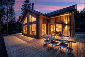Ferienhaus für 8 Personen, mit Terrasse und Garten in Telemark