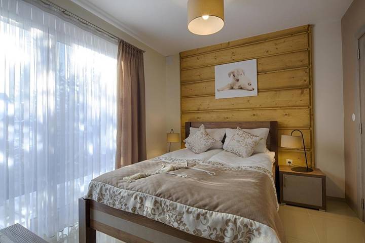 Apartament wakacyjny dla 6 osób, z Balkon i Jacuzzi oraz Ogród i Sauna w Szaflary