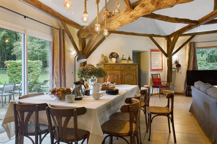 Maison de vacances 'Gite Le Pré Aux Ânes' avec Wi-Fi in Terres-de-Caux, Région du Havre