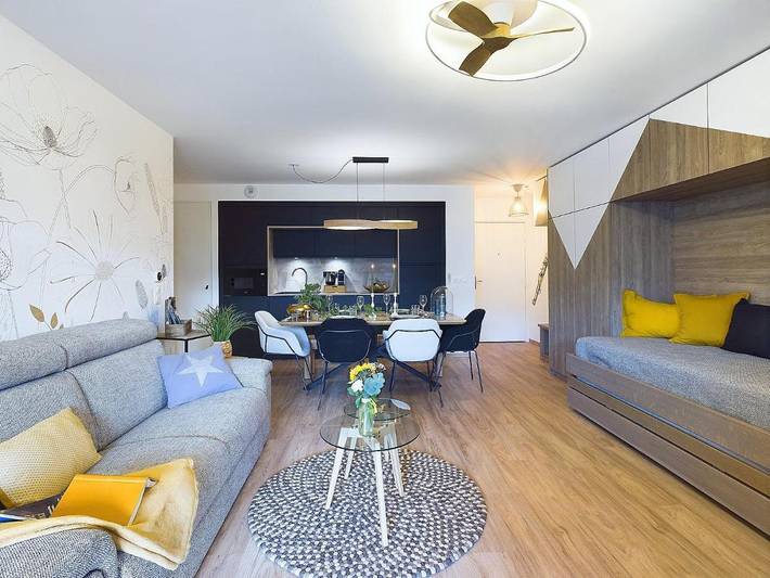 Gîte pour 4 personnes, avec balcon et vue à Domancy - 2