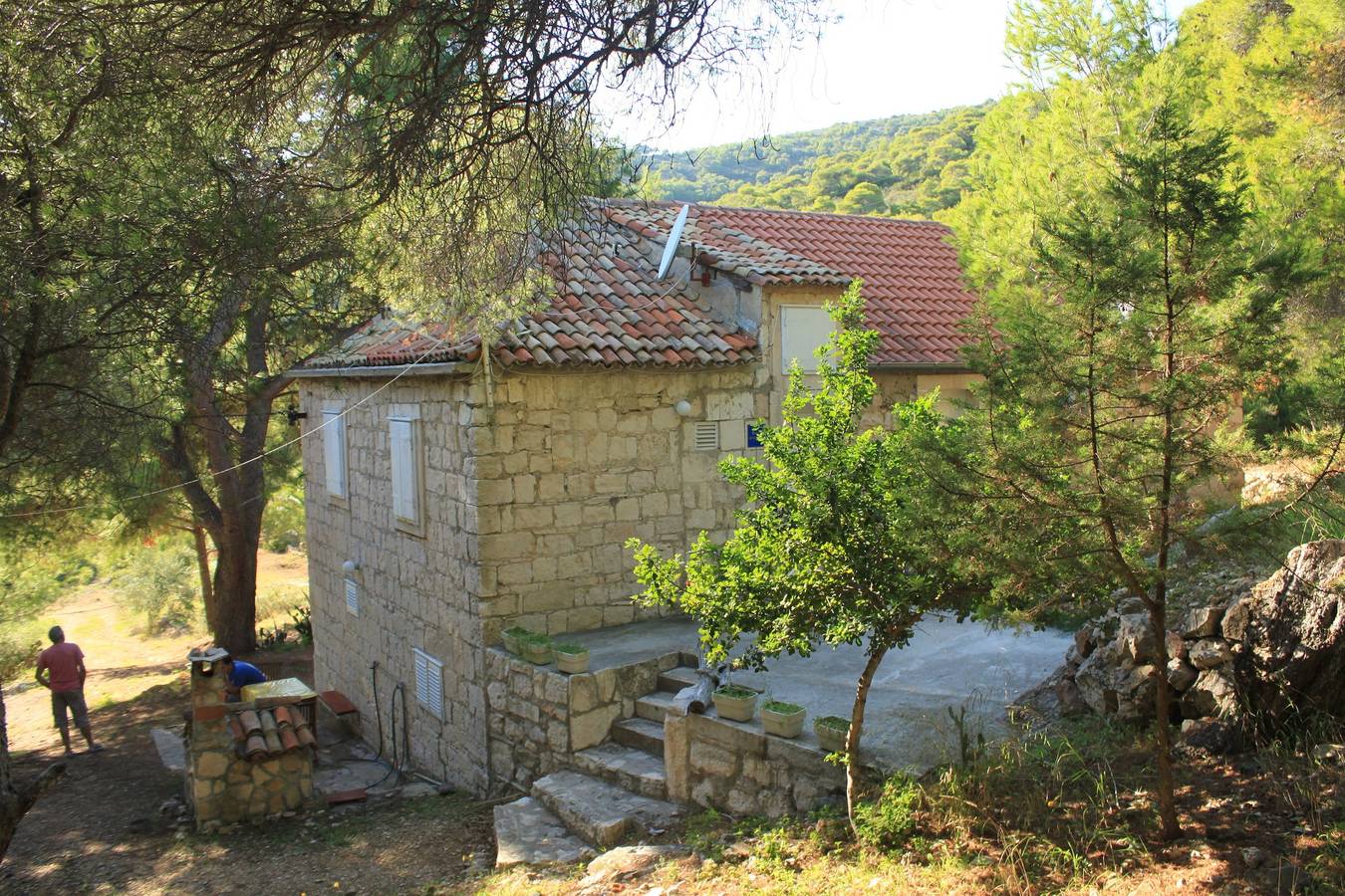 Ganze Wohnung, Apartments by the sea Milna, Vis - 8490 in Rukavac, Vis