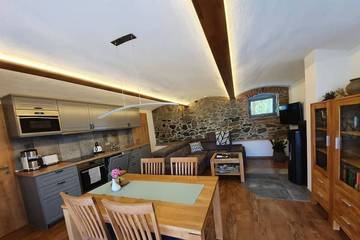 Ferienwohnung für 6 Personen, mit Garten und Sauna in Malschwitz