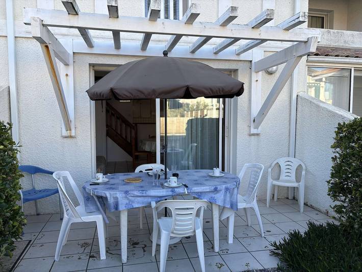 Location de vacances pour 4 personnes, avec terrasse dans Biscarrosse Plage