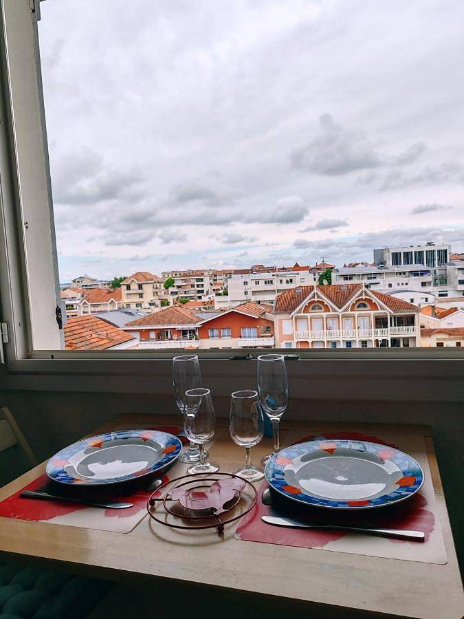 Gîte pour 2 personnes, avec vue dans Parc Mauresque Arcachon