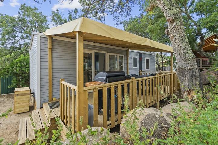 Mobil home pour 6 personnes, avec terrasse à Pianottoli-Caldarello - 3