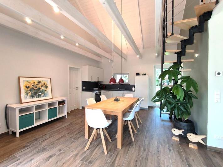 Ferienwohnung für 7 Personen, mit Whirlpool und Terrasse sowie Garten und Pool in Dellstedt - 2