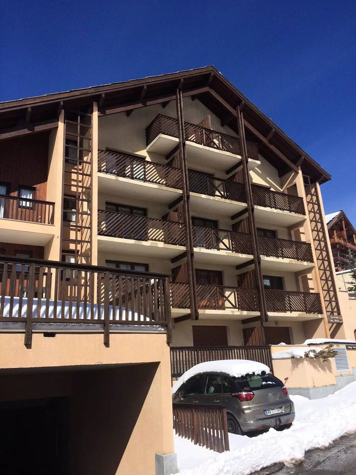 Entire studio, Studio cabin 2/4 persons in Montgenèvre, Briançon region