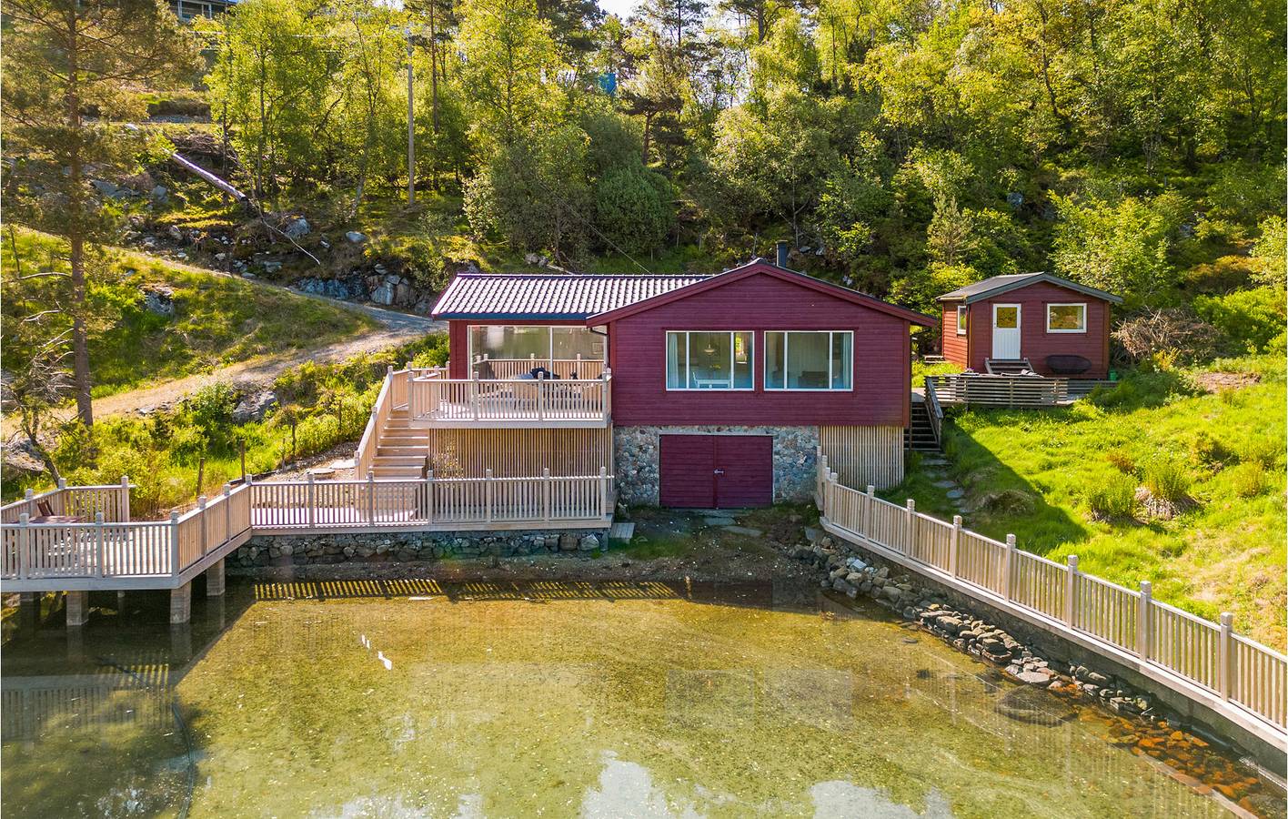 Ferienhaus für 7 Personen mit Terrasse in Sveio