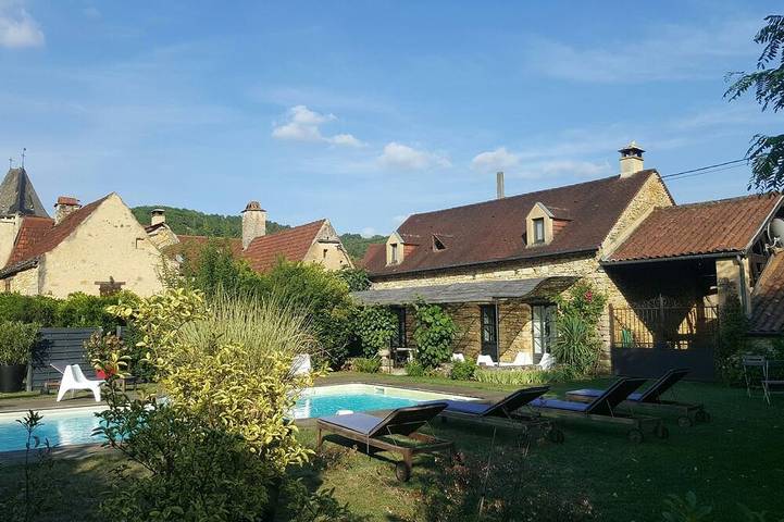 Location de vacances pour 4 personnes, avec Terrasse et Jardin à Daglan