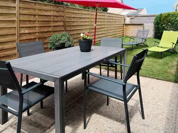 Location de vacances pour 3 personnes, avec jardin dans Anse de Kernic
