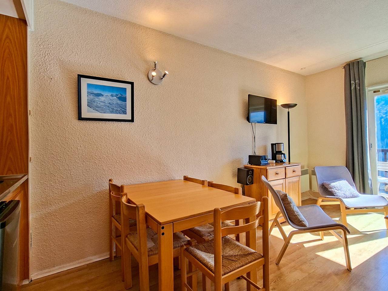 Studio entier, Studio lumineux avec balcon - 4 pers. in Flaine, Arâches-la-Frasse