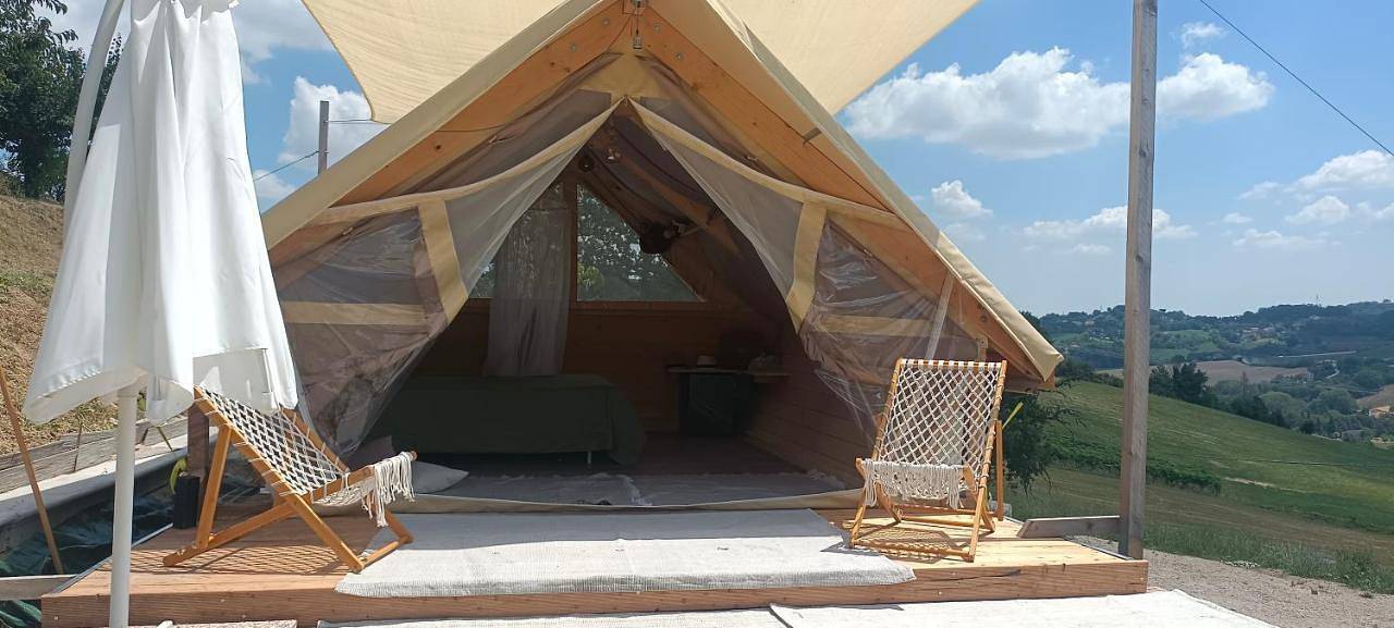 Glamping Casacocco' in San Ginesio, Macerata Provinz