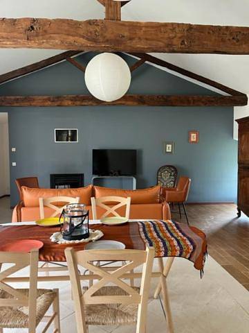 Maison de vacances pour 4 personnes, avec jardin ainsi que piscine et vue, animaux acceptés