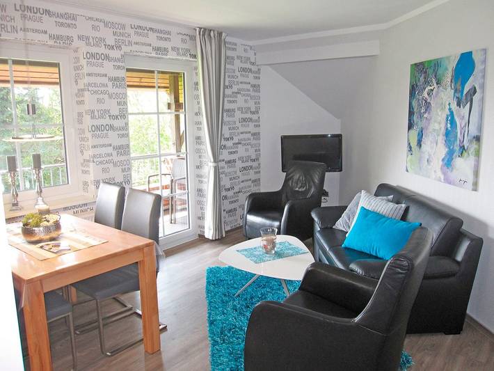 Ferienwohnung für 5 Personen, mit Balkon und Terrasse sowie Garten in Staberdorf - 4
