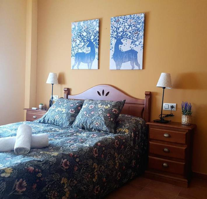 Gîte pour 6 personnes, avec balcon et vue à Enguídanos