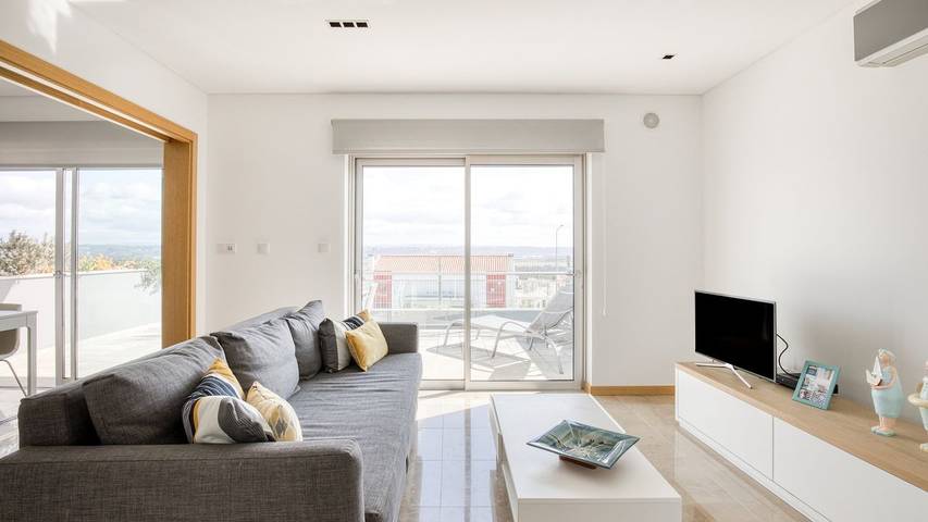 Casa de férias para 6 pessoas, com piscina e varanda/terraço em Salir do Porto