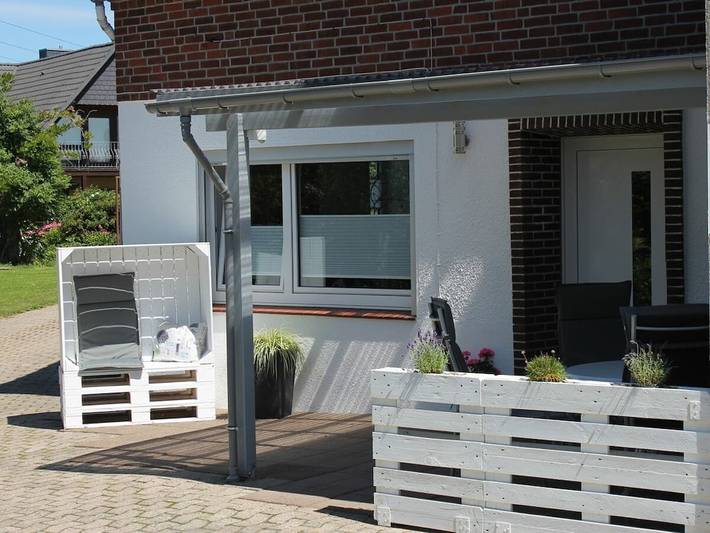 Ferienhaus für 4 Personen, mit Terrasse