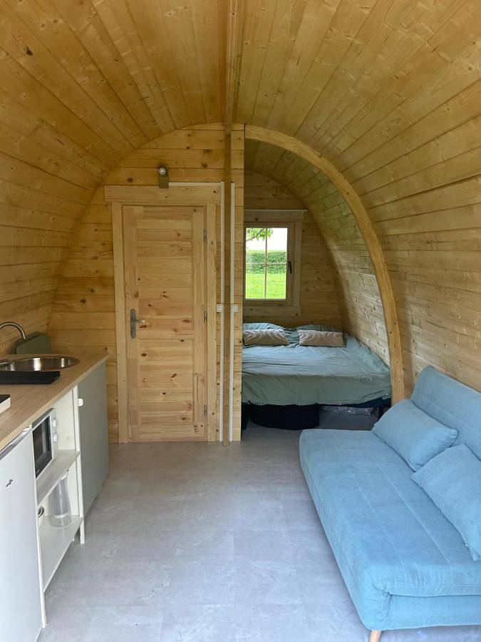 Tente pour 4 personnes, avec terrasse ainsi que vue et jardin dans les Ardennes - 3