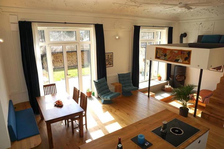 Ferienwohnung für 2 Personen, mit Garten und Ausblick sowie Terrasse