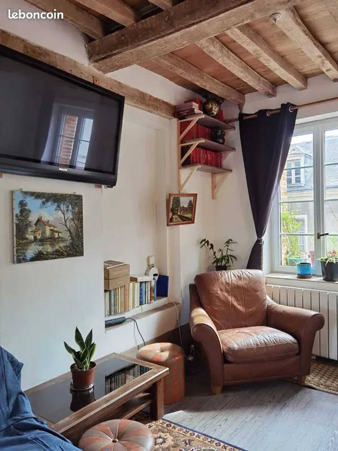 Estudio entero, Estudio encantador en Fécamp, 35 m² in Fécamp, Región de Le Havre
