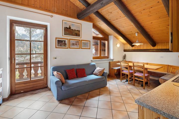 Apartament wakacyjny dla 6 osób, z ogród w Val di Fassa