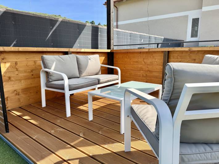 Appartamento vacanze per 4 persone, con terrazza e giardino - 1