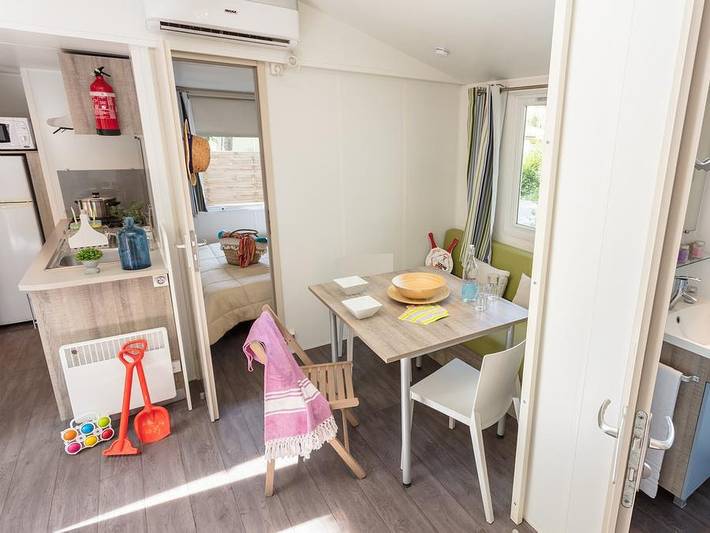 Camping Zaton Holiday Resort  - Mobilhome 6 personnes - Comfort | 3 Ch. | 6 Pers. | Terrasse surélevée | Clim. in Nin, Région de Zadar