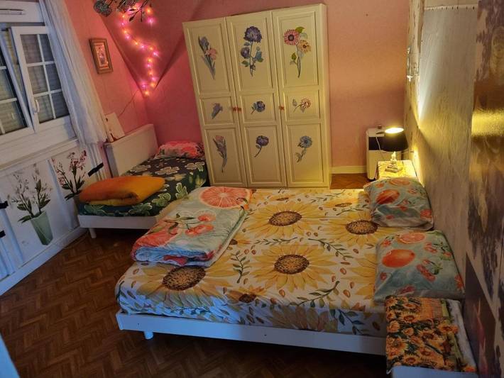 Appartement de vacances pour 3 personnes, avec vue ainsi que jardin et terrasse, animaux acceptés