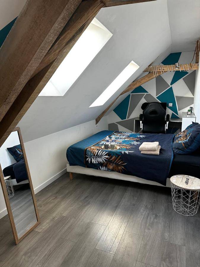 Cottage pour 2 personnes, avec jardin et terrasse à Saint-Ouen-en-Belin