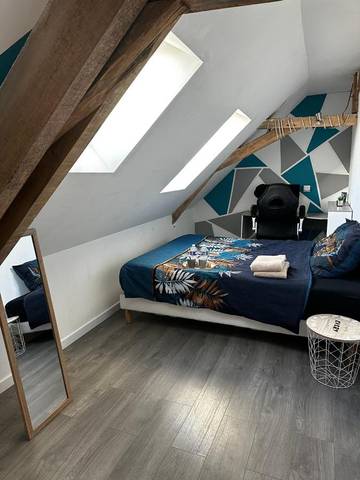 Gîte pour 2 personnes, avec terrasse et jardin à Saint-Ouen-en-Belin