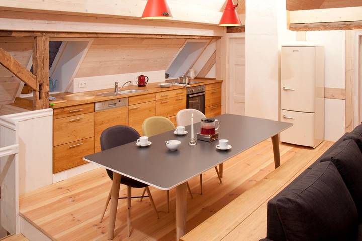 Ferienwohnung für 6 Personen, mit Garten und Sauna sowie Ausblick, mit Haustier in Putbus - 2