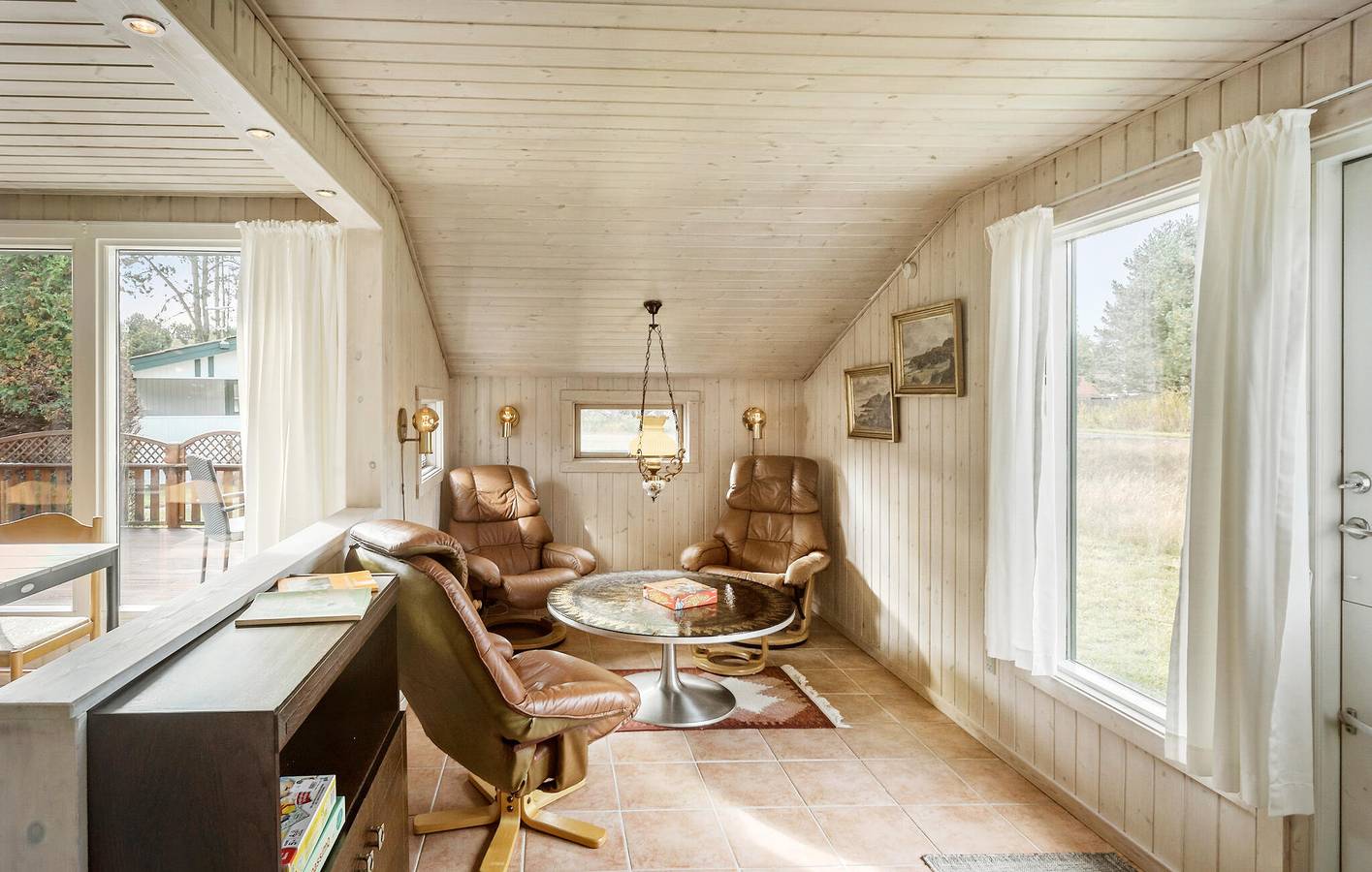 Ferienhaus für 7 Personen mit Terrasse in Hyldtofte Østersøbad, Rødby