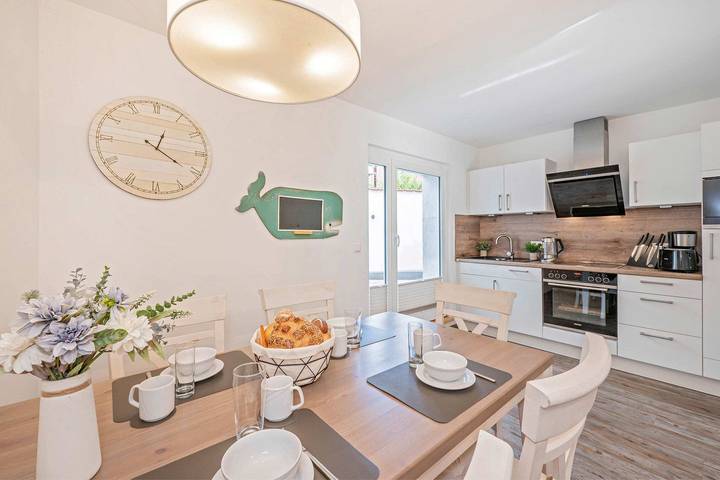 Ferienwohnung für 4 Personen, mit Terrasse und Garten sowie Seeblick in Kamminke - 3