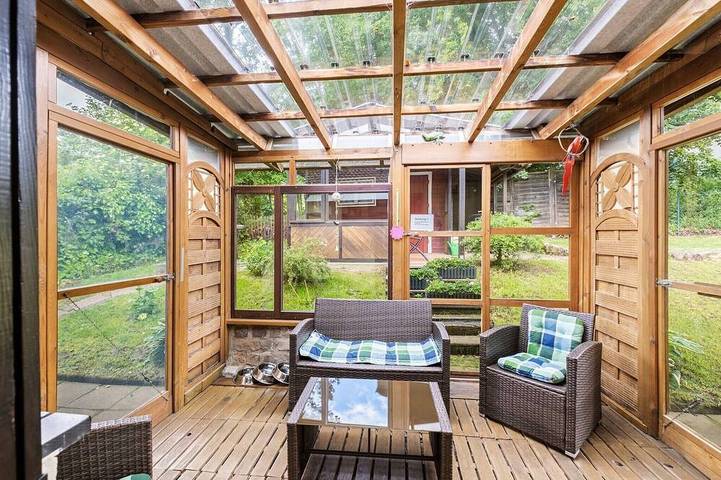 Ferienhaus für 4 Personen, mit Terrasse und Garten, mit Haustier