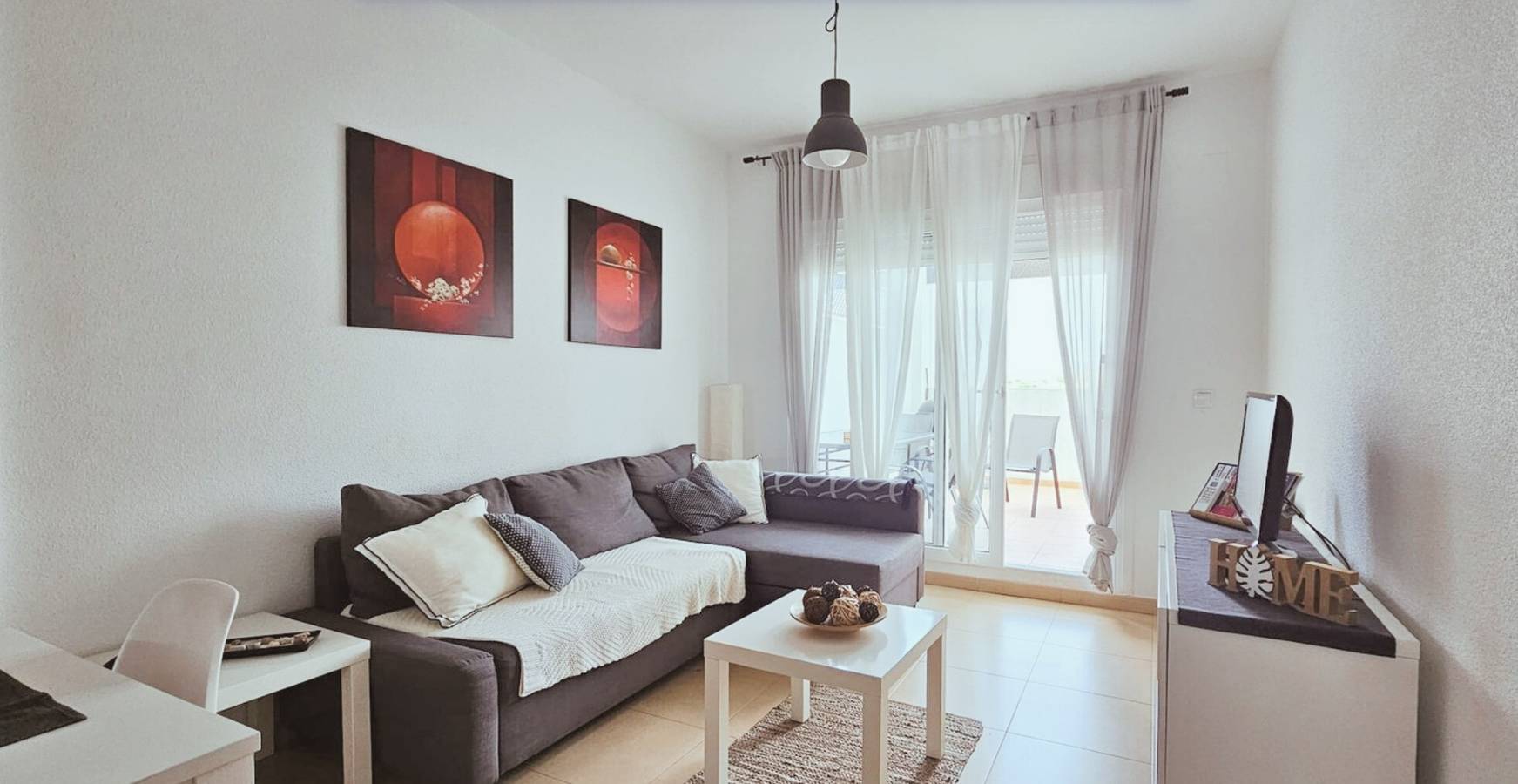 Bel appartement 2 chambres au Condado de Alhama Golf Resort avec piscines, climatisation, Wifi in Condado de Alhama, Alhama de Murcia