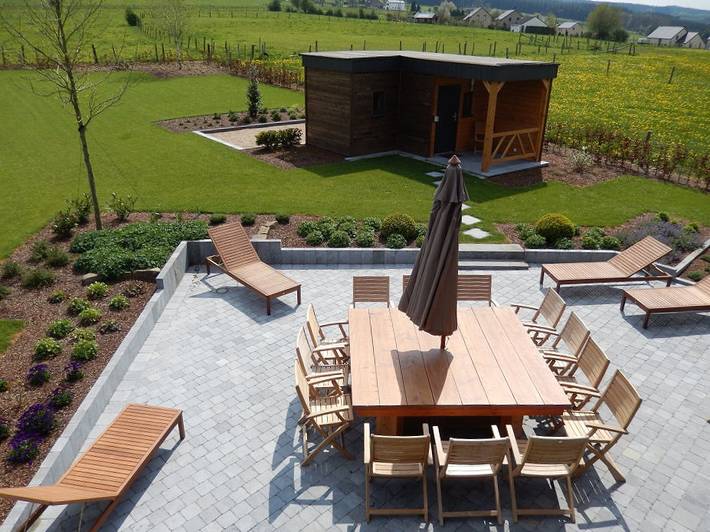 Gîte pour 14 personnes, avec sauna et terrasse ainsi que jacuzzi et jardin à Trois-Ponts - 3