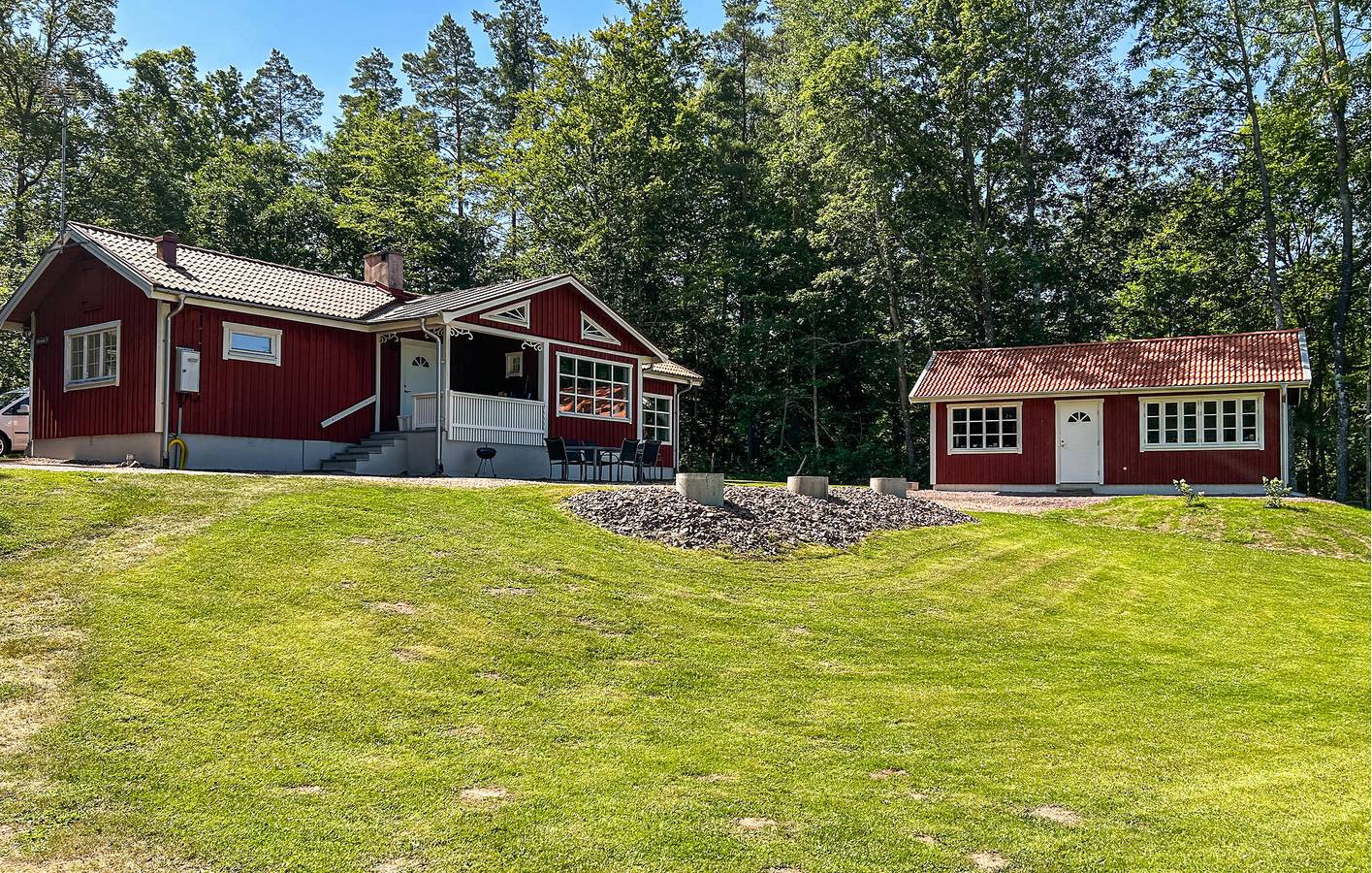 Maison de vacances pour 6 personnes avec terrasse in Kristianstad, Mer Baltique suédoise