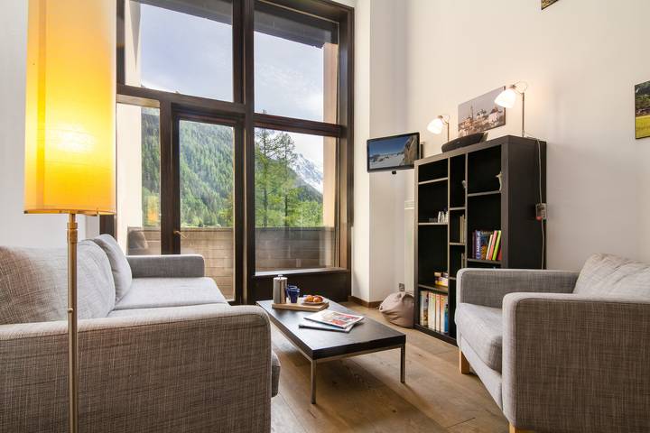 Ferienwohnung für 5 Personen, mit Balkon, mit Haustier in Chamonix - 3