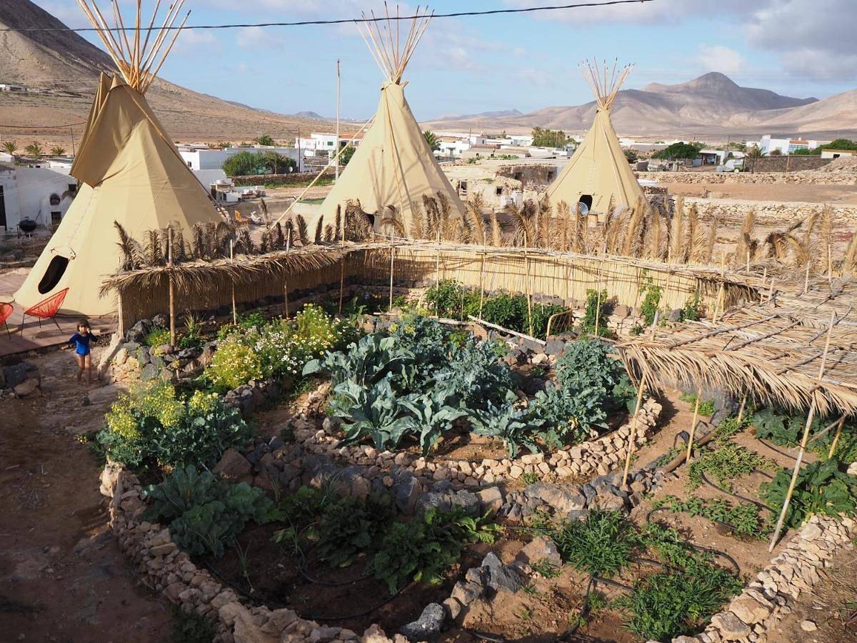 Tent in Tindaya, La Oliva