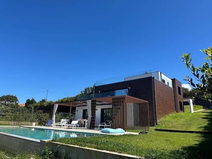 Ferienwohnung für 6 Personen, mit Garten und Pool sowie Ausblick - 1