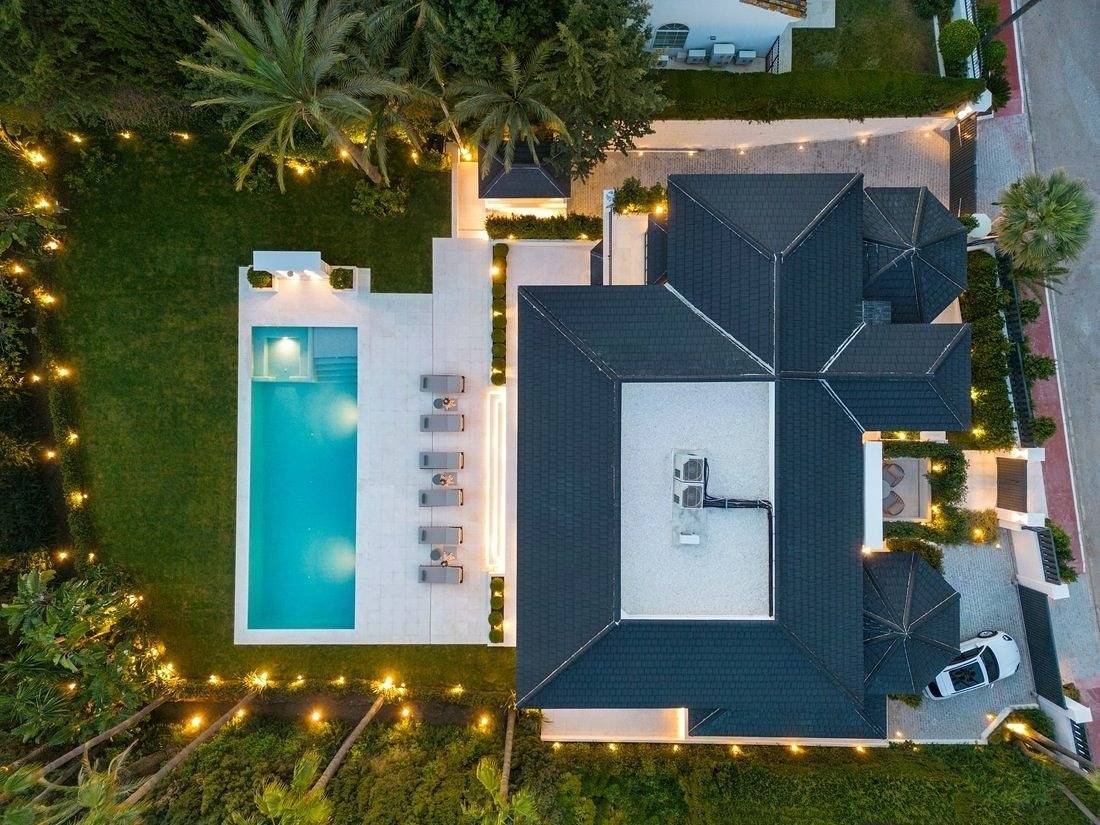 Maison de vacances pour 12 personnes avec terrasse in Marbella West, Marbella