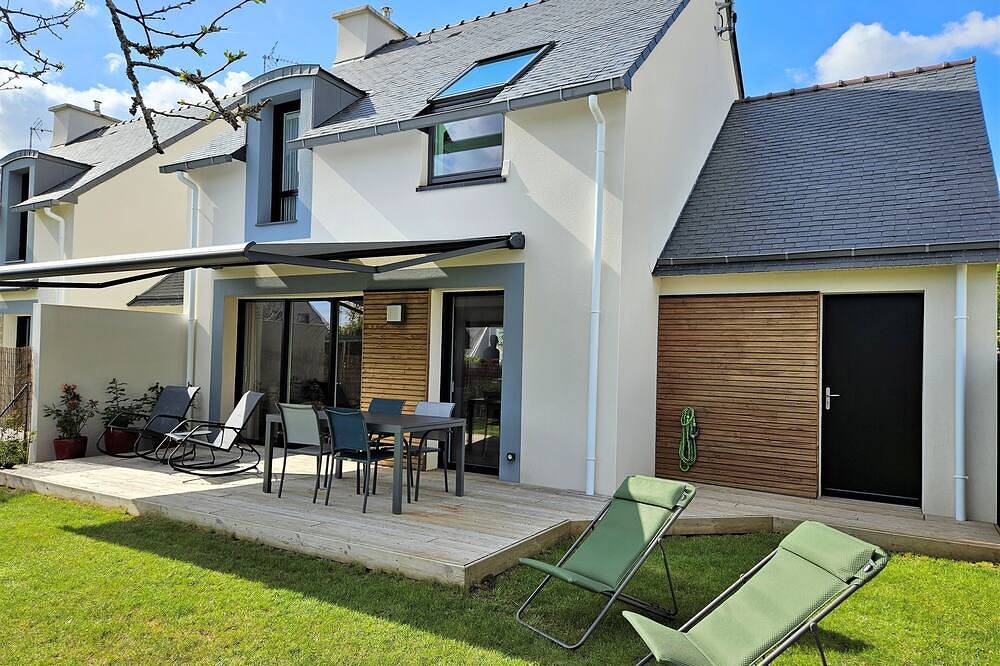 Maison neuve 5 pers, à 300 mètres des plages ! in Fouesnant, Côte de Cornouaille