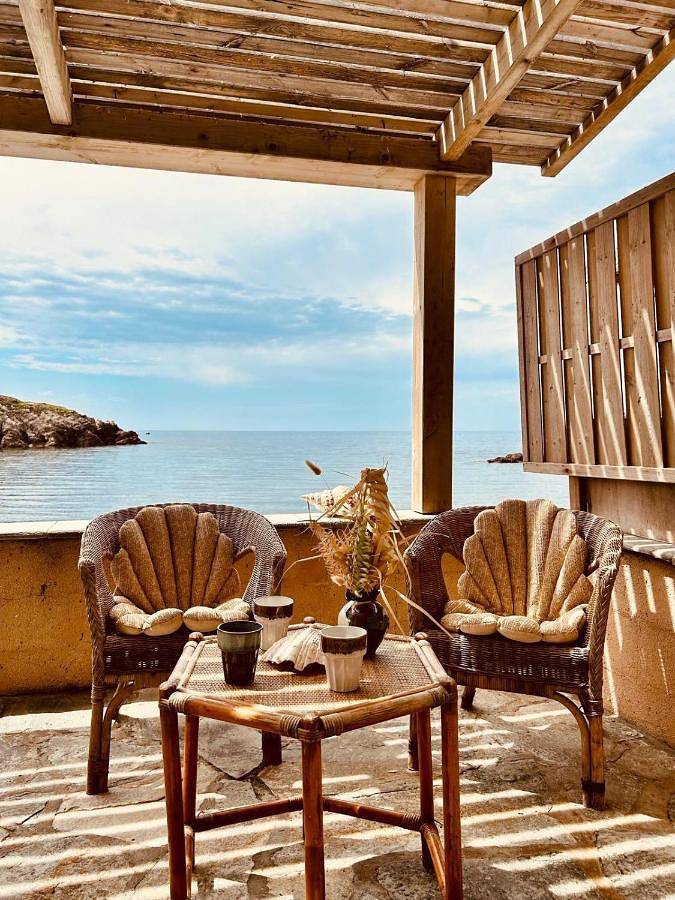 Cottage pour 9 personnes, avec terrasse et vue dans Plage de Mute