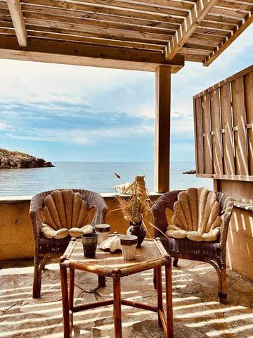 Cottage pour 9 personnes, avec vue et terrasse dans Plage de Mute
