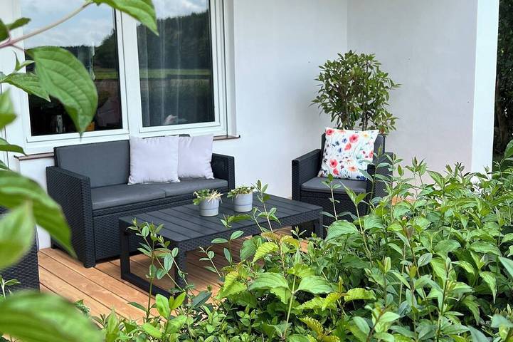 Ferienhaus für 6 Personen, mit Balkon und Garten in Bad Schussenried