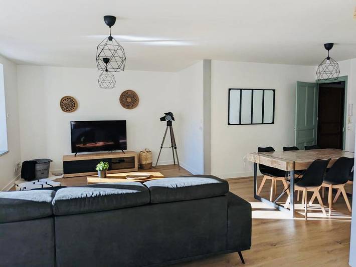 Maison de vacances pour 15 personnes, avec Balcon ainsi que Terrasse et Jardin